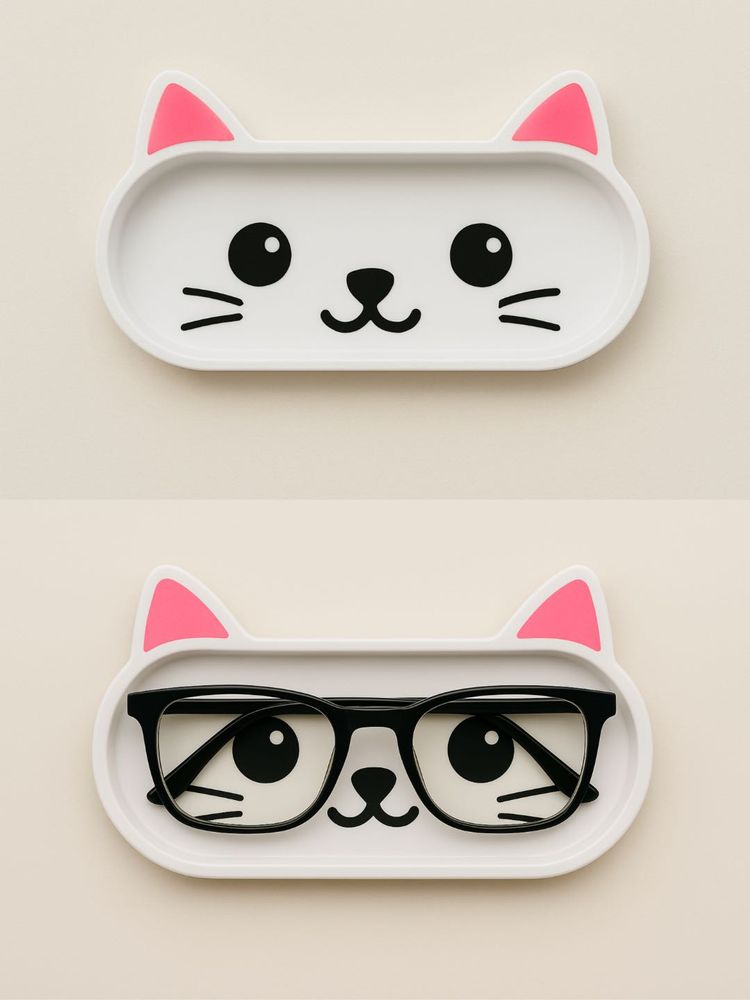 Pearl Cat Glasses Tray – Signature Edition