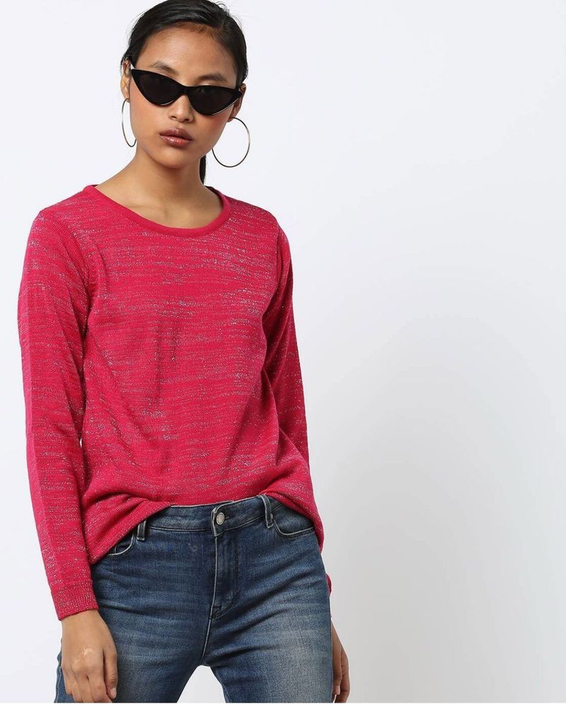 Sparkly Pink Sweater