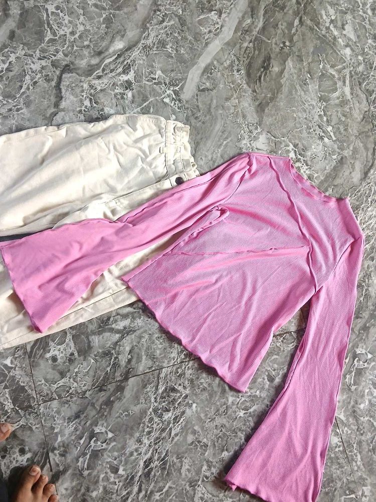 💗💥top and jeans combo💥💗
