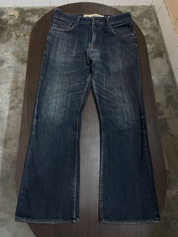 men’s jeans’s flared like new original