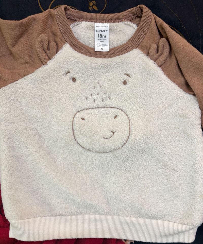 Carter's Baby Fleece Sweatshirt/set