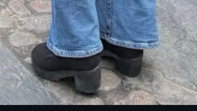Chunky Platform Heel Boots