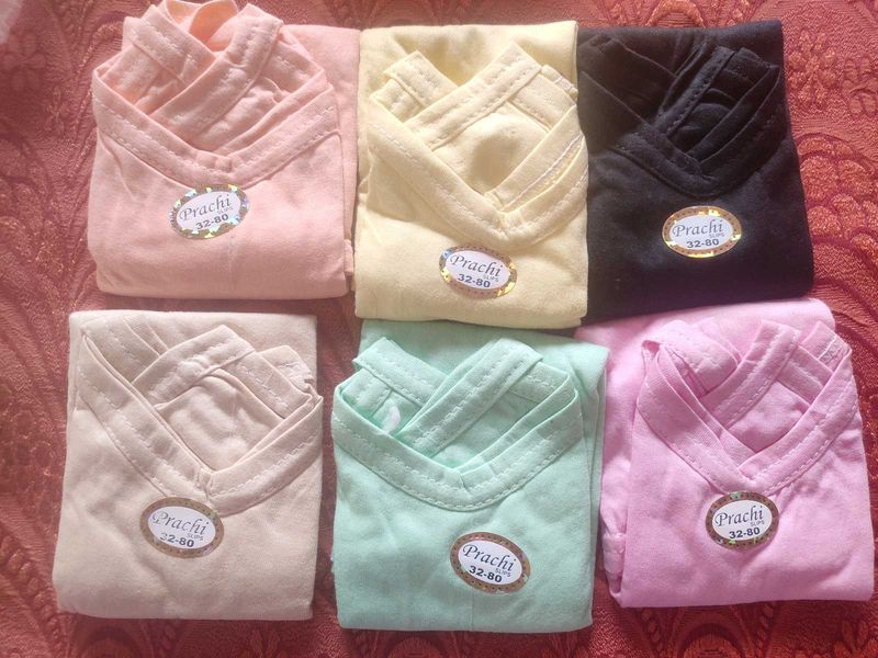Pastel Cotton Tops (Size 32-80) Any One