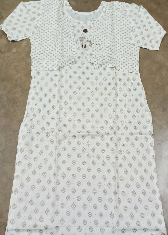 New Kurti With Jacket Style