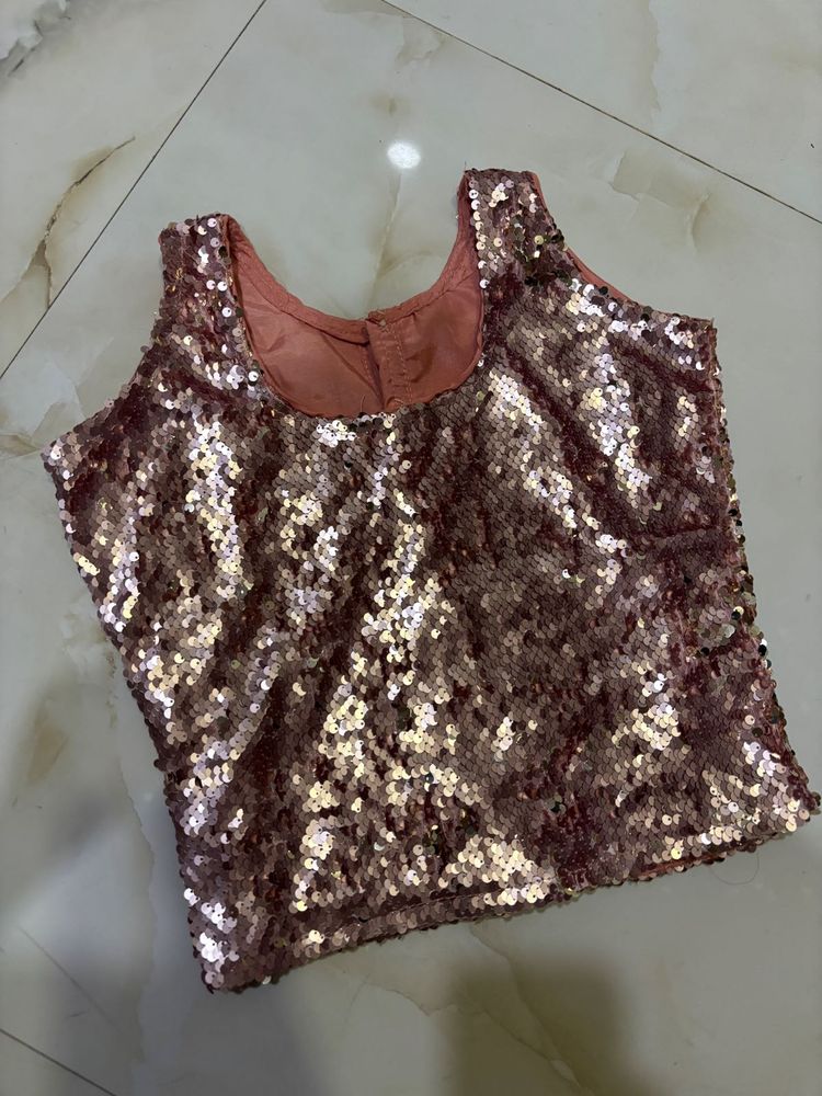 Designer Sparkling Sequined Blouse