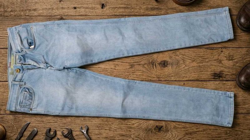 Light Wash Denim Jeans