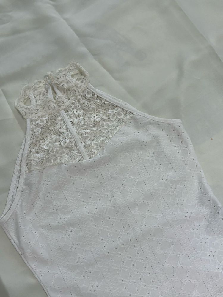 White Lace Tank Top🤍