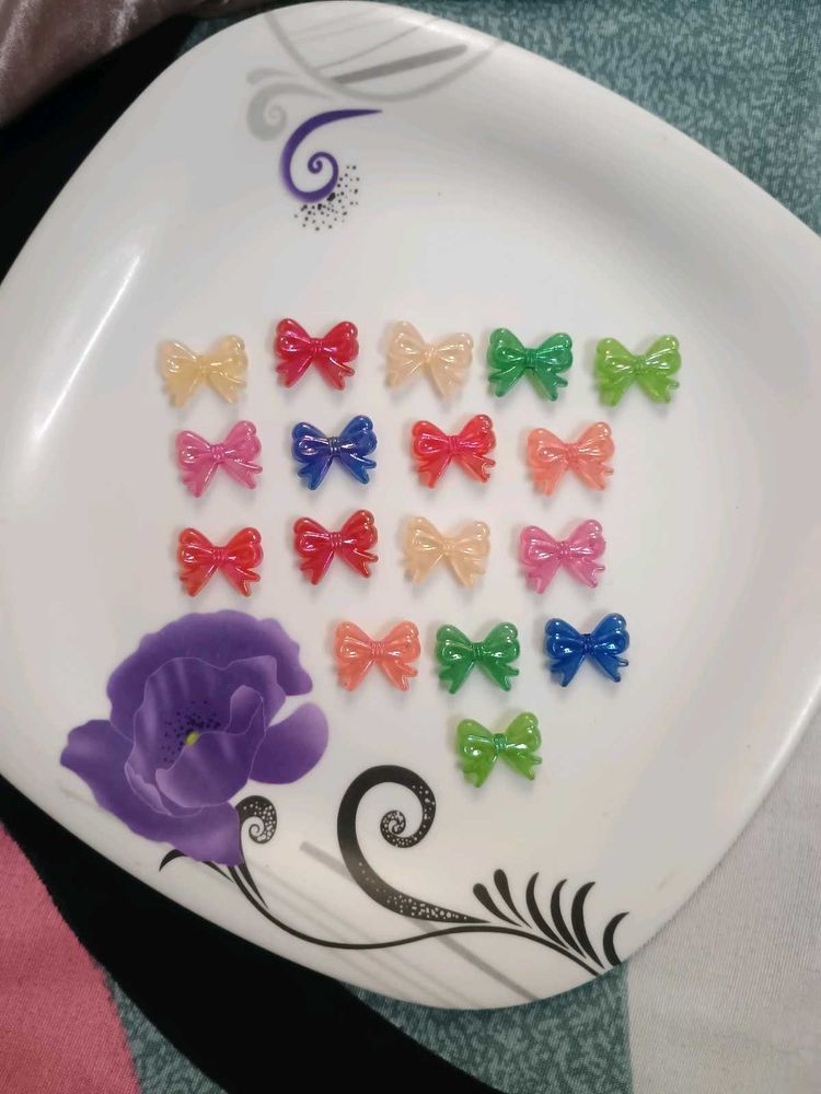 Big Bow Charms (pack of 17)