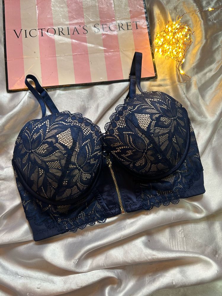 front open padded Lace Bra