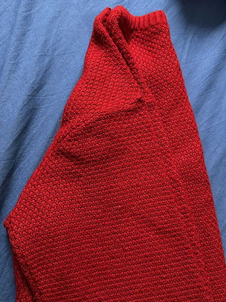 Red sweater