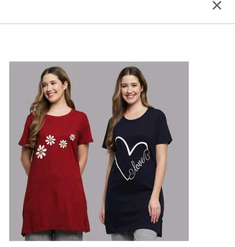Comfy Cotton Tunic Tops