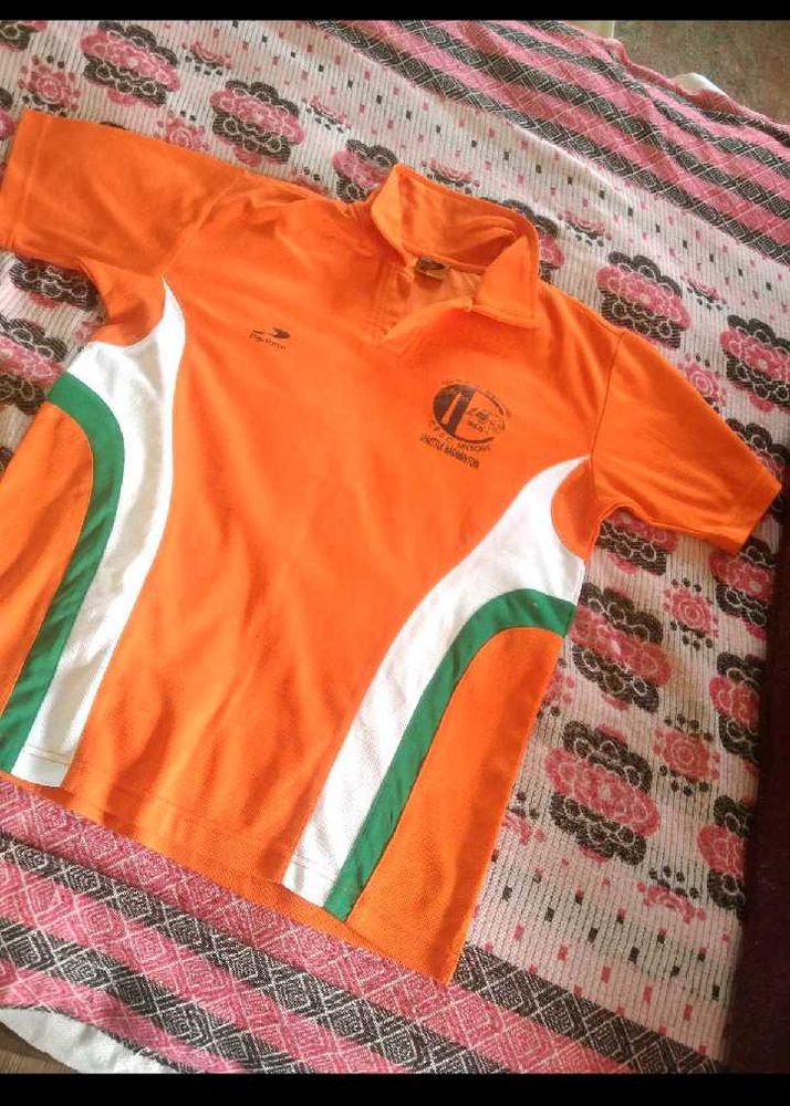 Men's Orange Polo T-Shirt