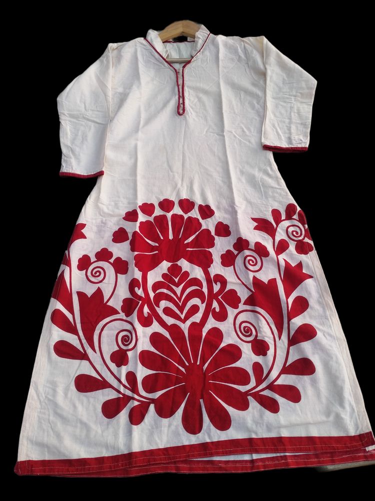 New Kurti With Sleeves