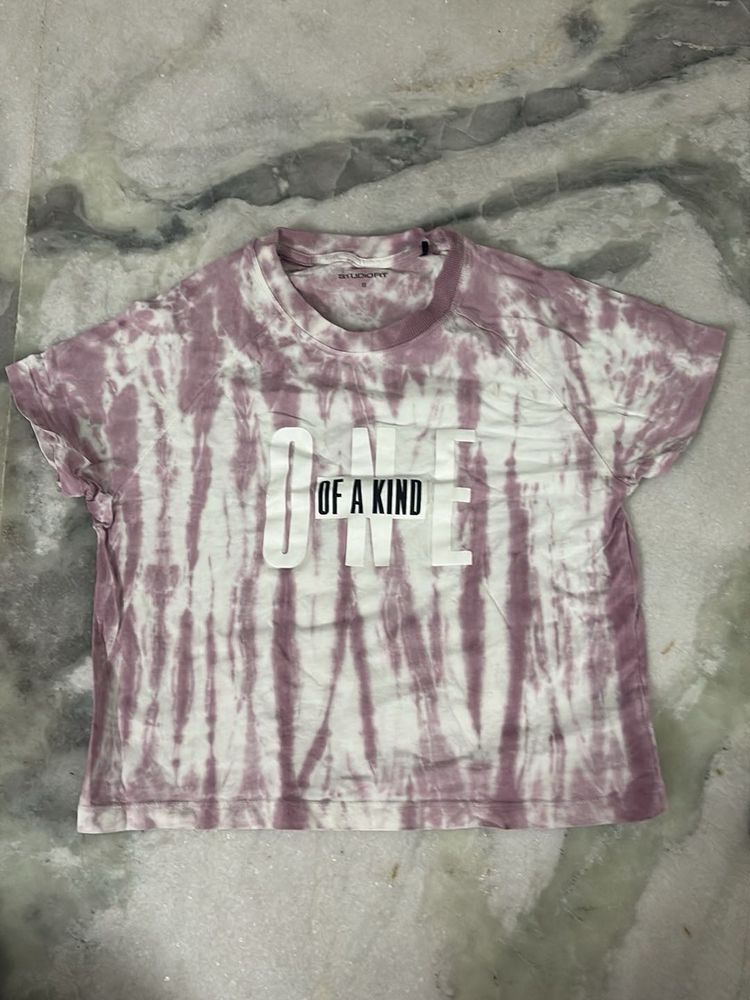 Unique Tie-Dye Graphic T-Shirt