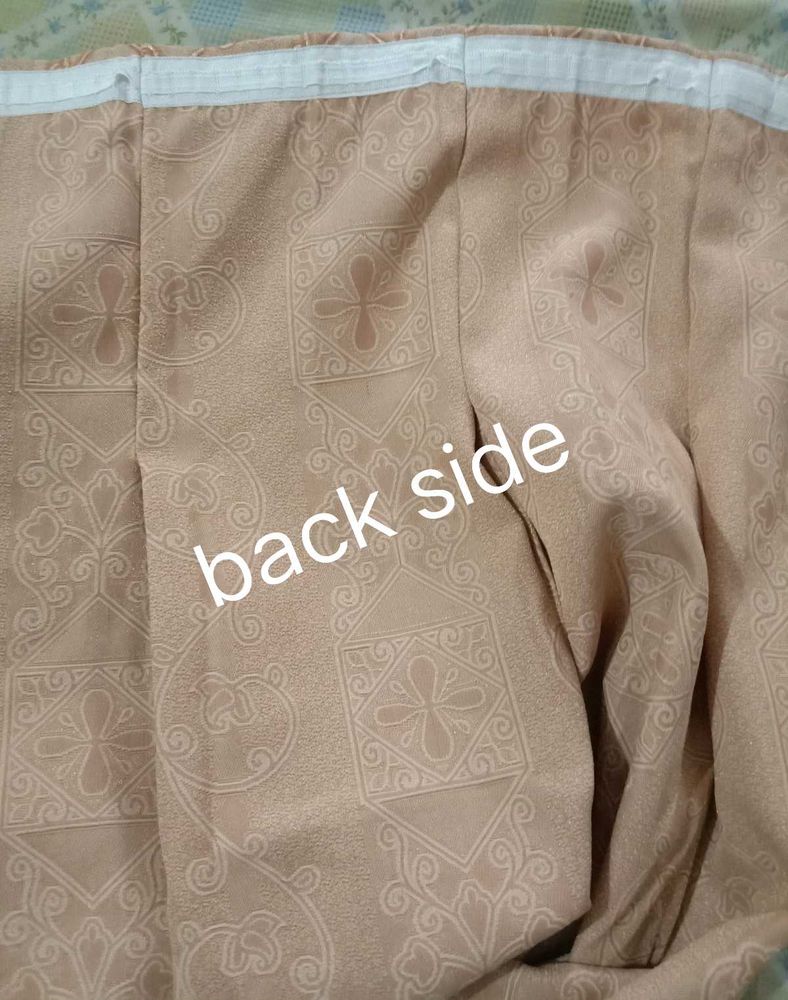 synthetic satin curtain for window