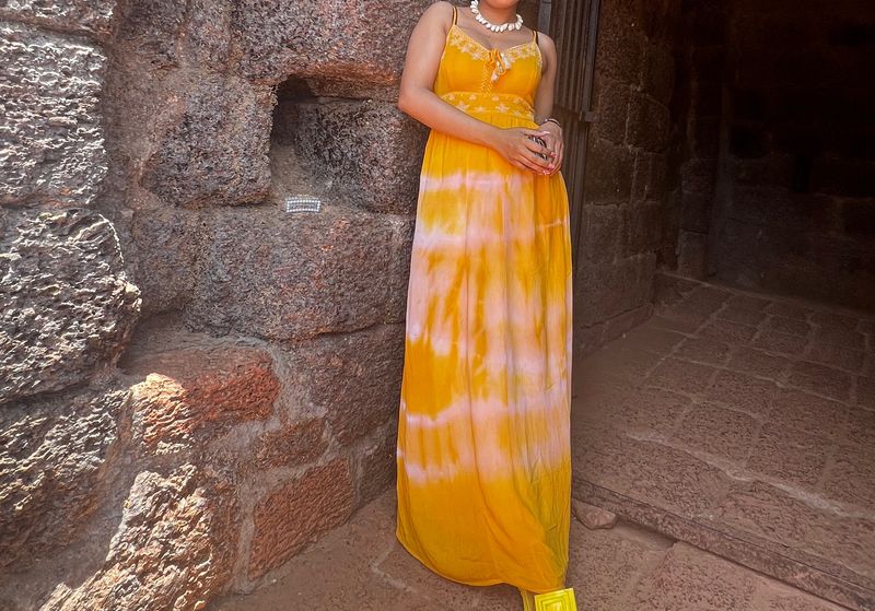 Yellow Long Dress