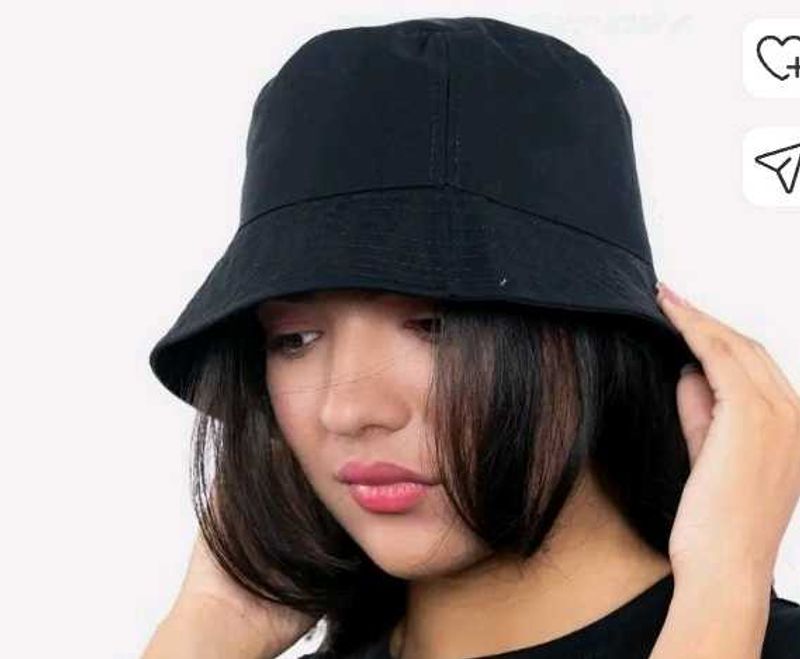 Black Bucket Hat