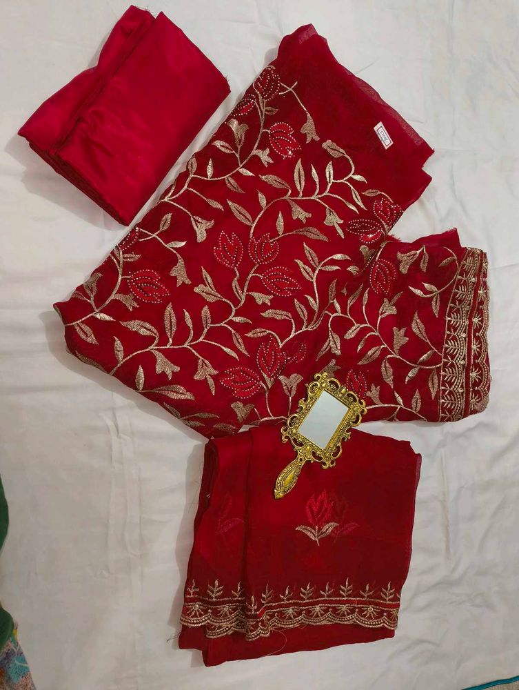 organza dress material