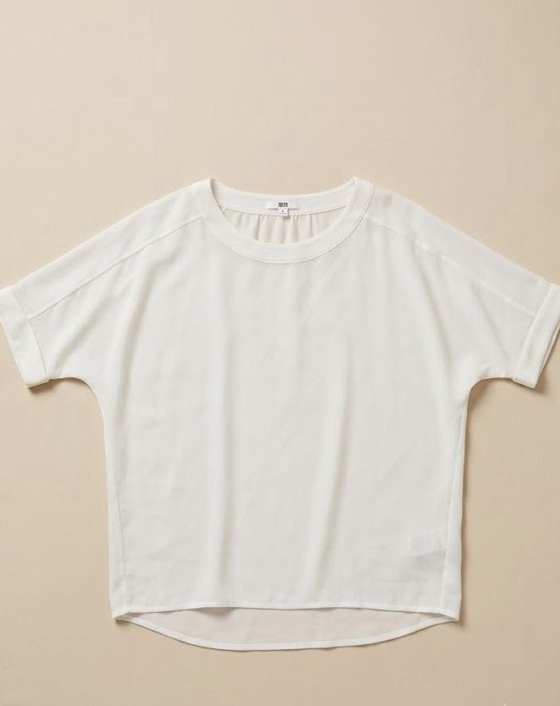 Classic White Relaxed Fit Top