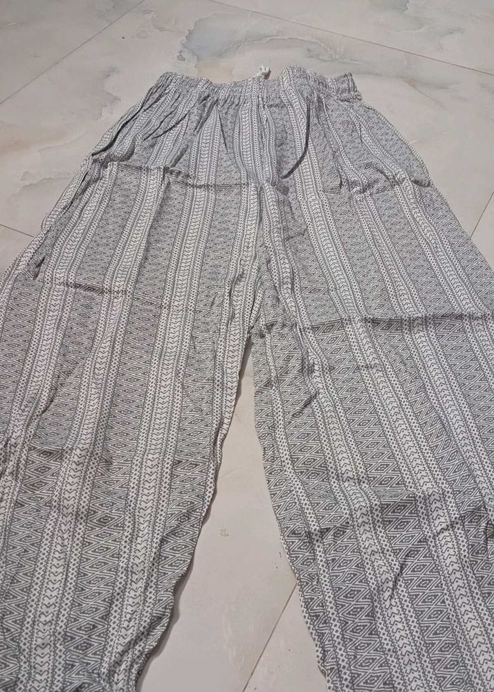 Boho Print Palazzo Pants
