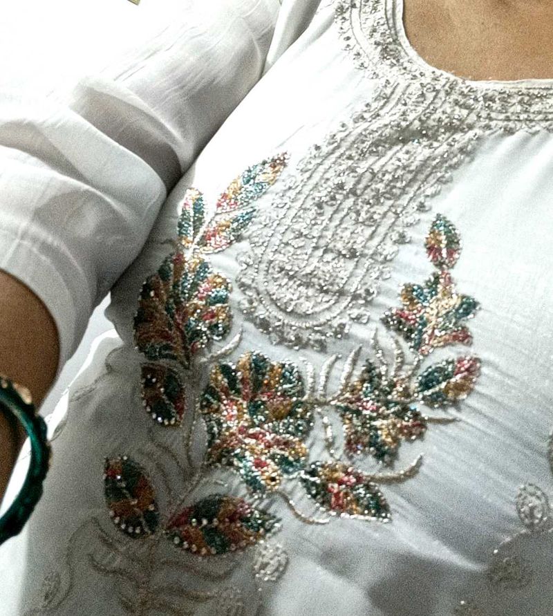 Embroidered suit salwar
