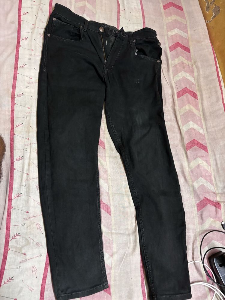 Branded Black Jeans