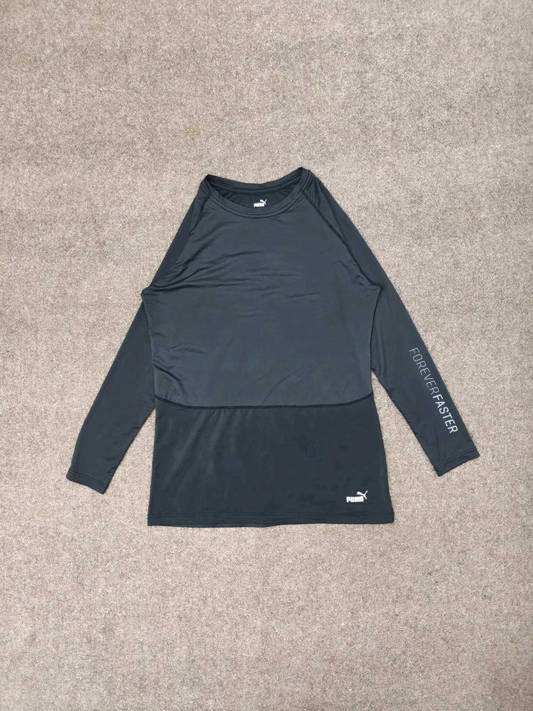Puma Long Sleeve Athletic Top