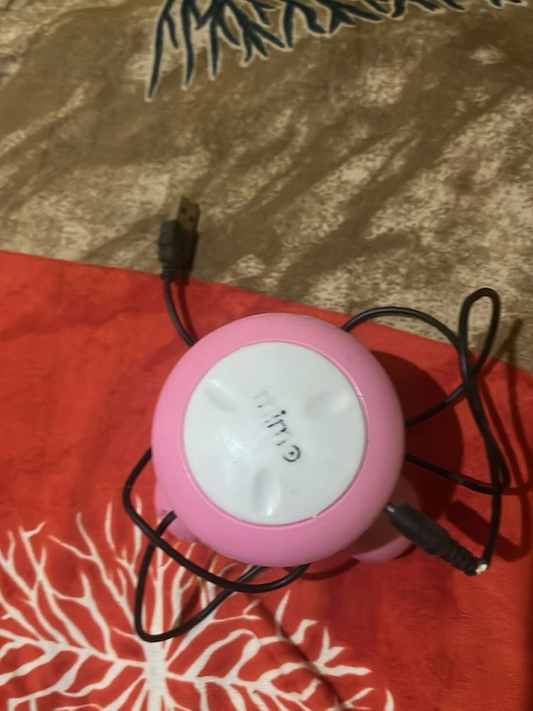 Cute Pink Mini USB Massager
