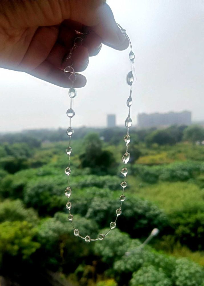raindrop necklace