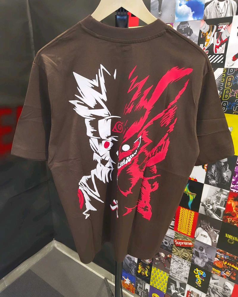 Kurama Edition Unisex Backprinted Oversize Tee 🔥