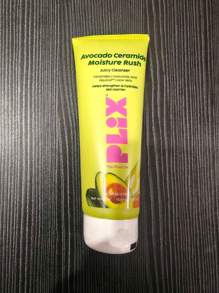 Plix Avocado Ceramide Moisture Rush Cleanser
