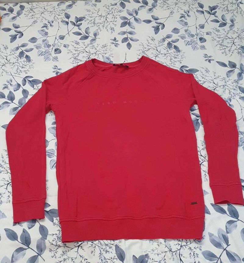 Red Vero Moda Sweatshirt