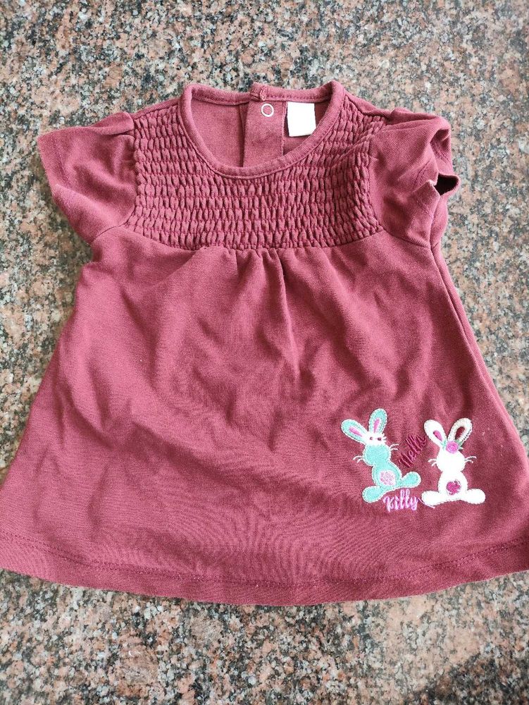 Meroon Cute Girls' Dress