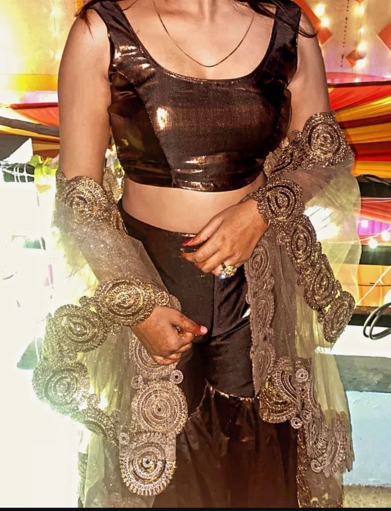 Designer Sequined Lehenga Choli