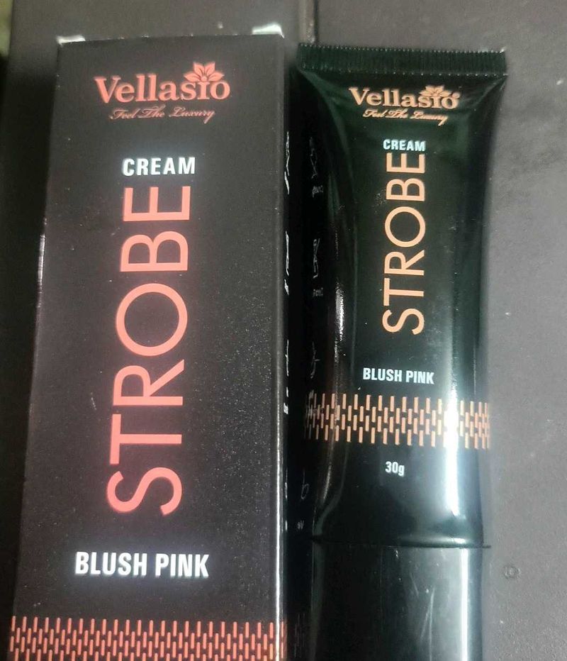 Vellasio Strobe Cream - Blush Pink