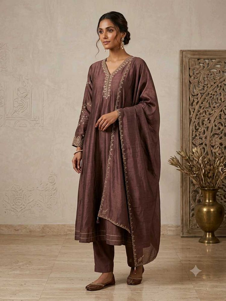 Elegant Embroidered Kurta Set
