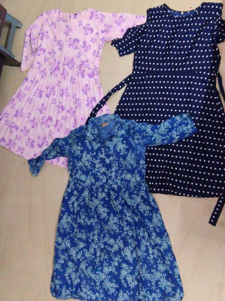 Bundle of 3 Women's Dresses