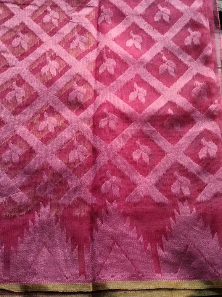 Elegant Pink Saree