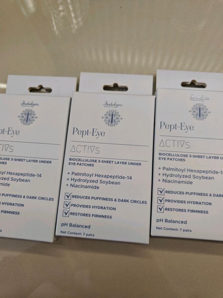 Combo Of 3 Pept-Eye Actives (Eye Patches)