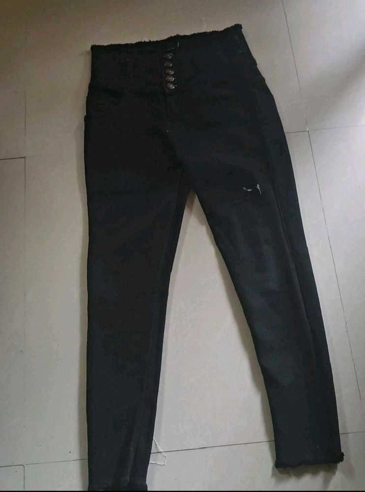 Black Ripped Jeans