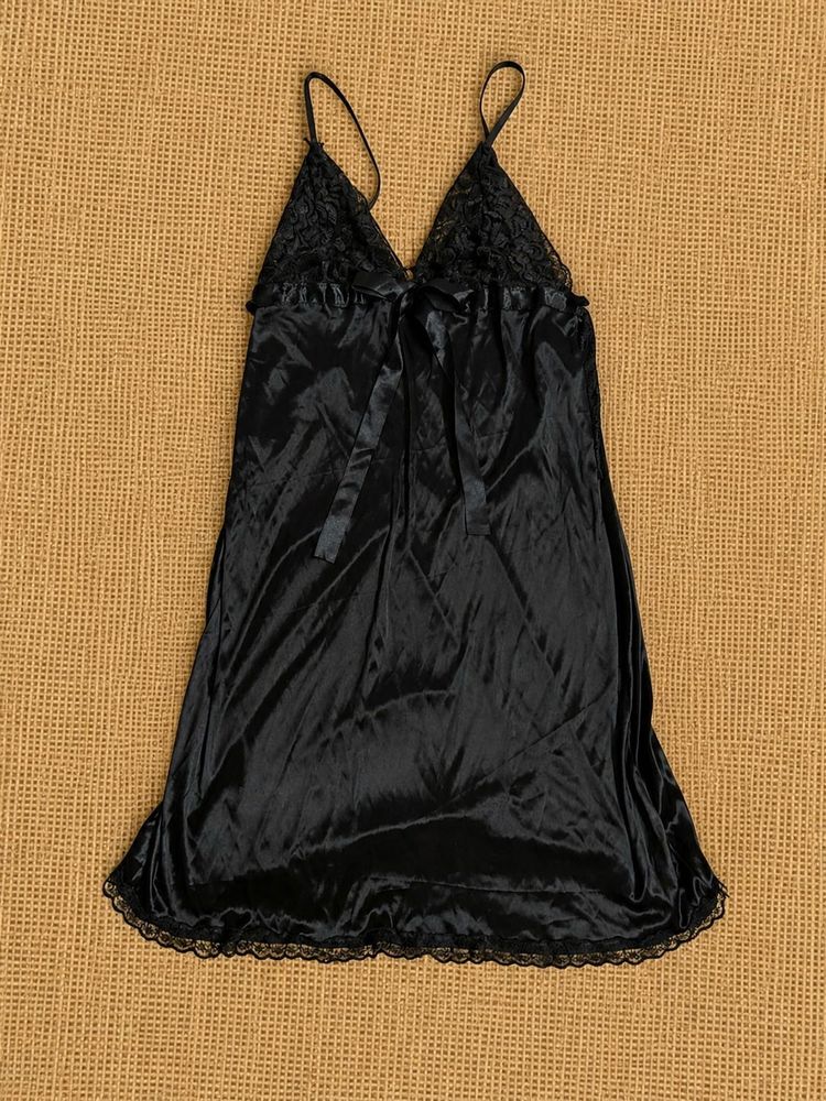 Satin Lace Nightdress