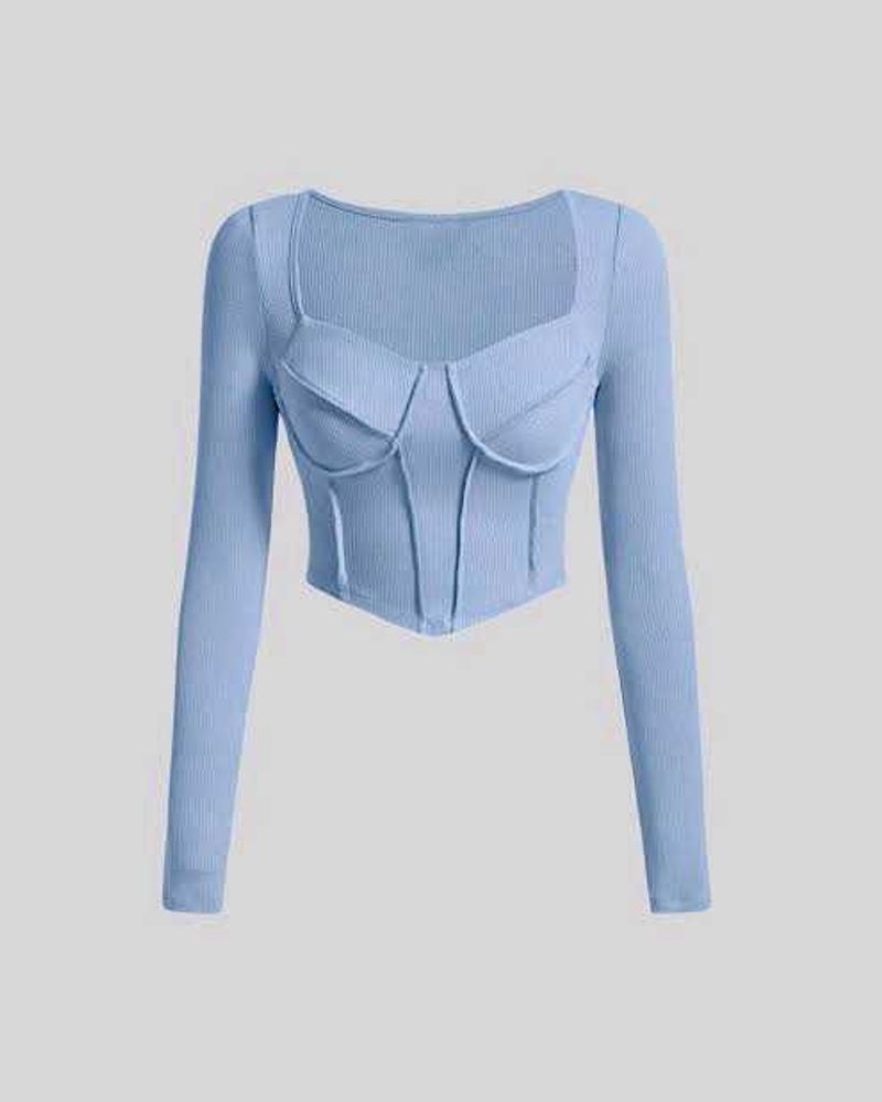 demure new me top