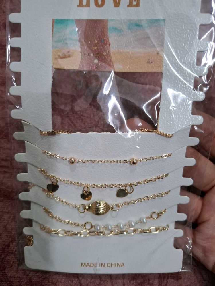 Boho Gold Bracelet Set