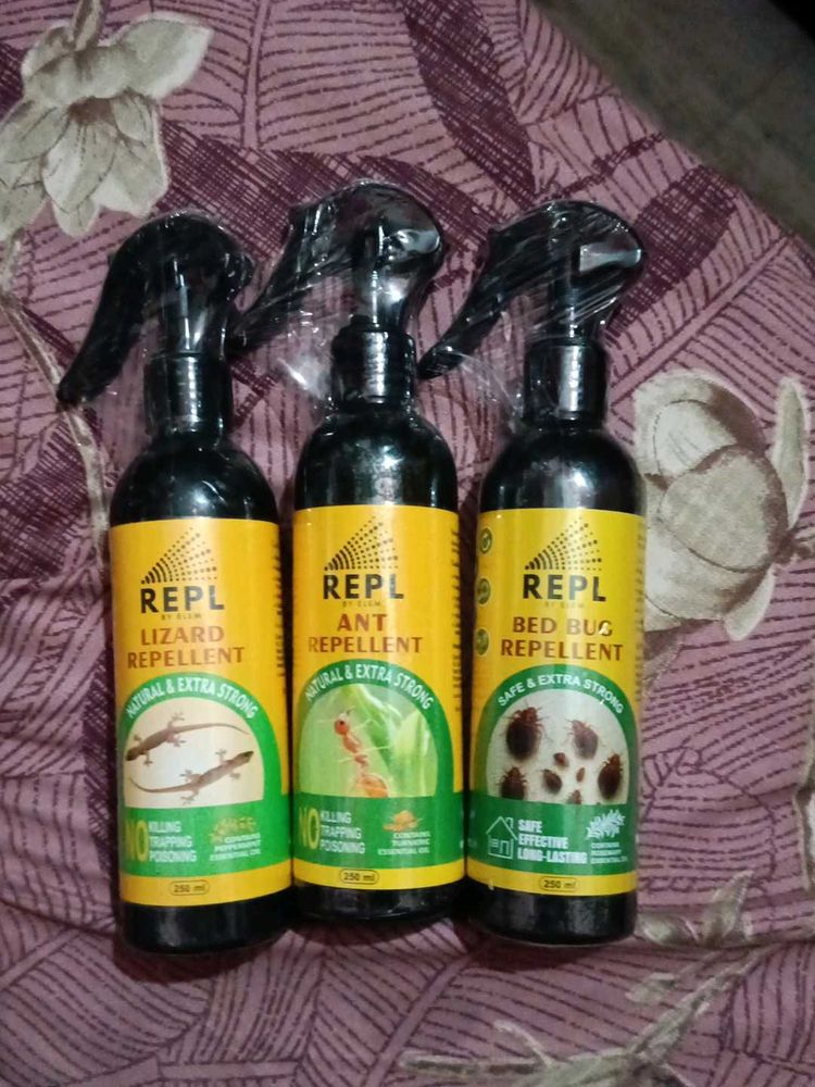 3 x Organic  insect repellent Spray