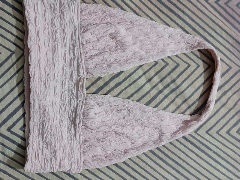 Light Pink Textured Top