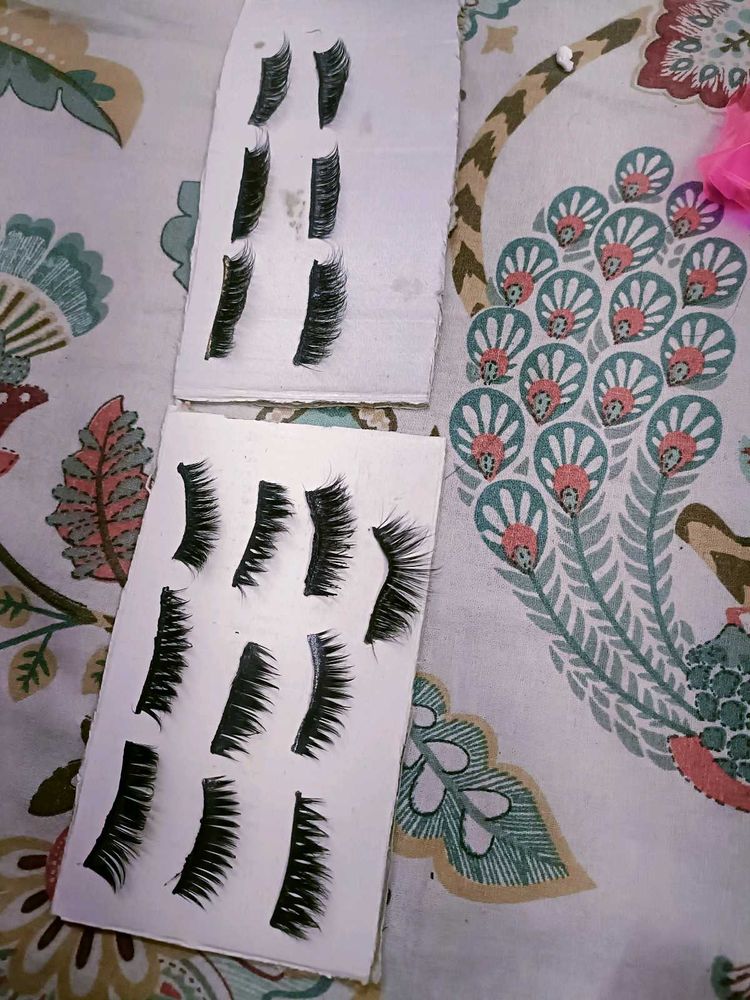 8 Pair Of Eyelashes Only Single Time Used