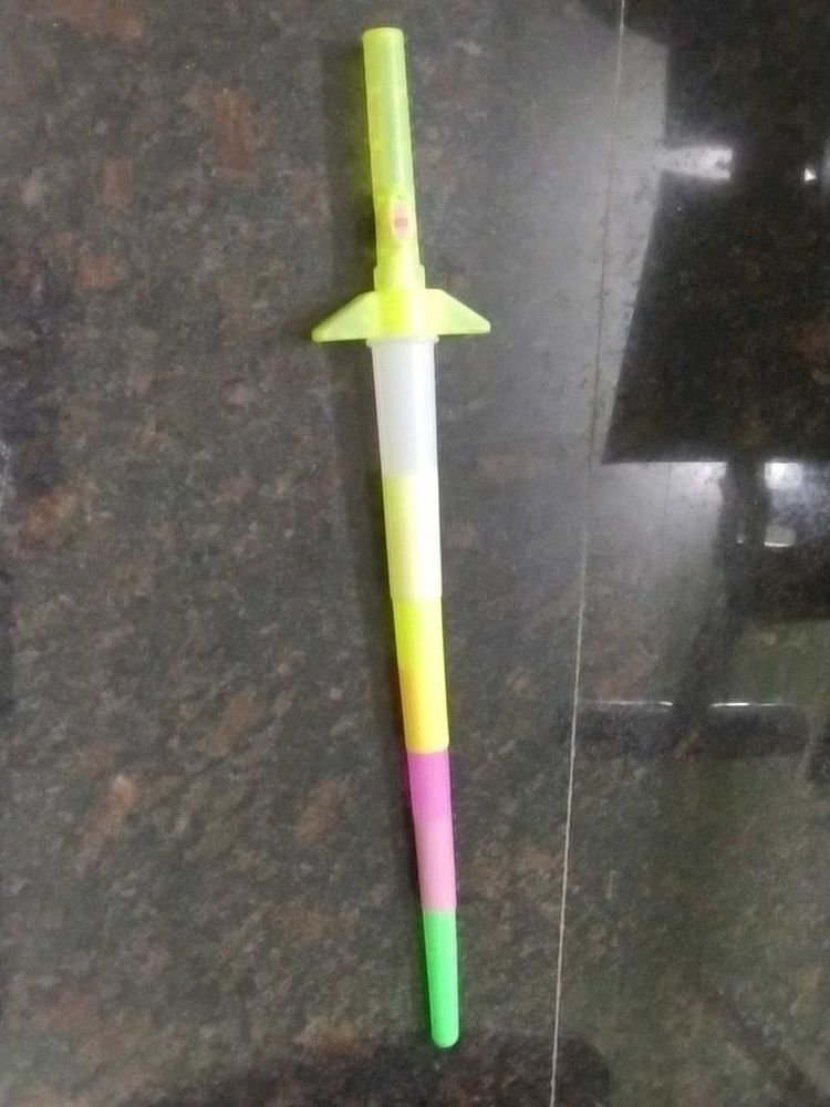 collapsable light Sword Toy - Fun &amp; Colorful