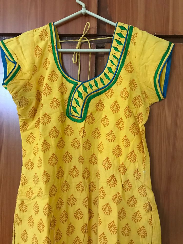 Yellow Kurti