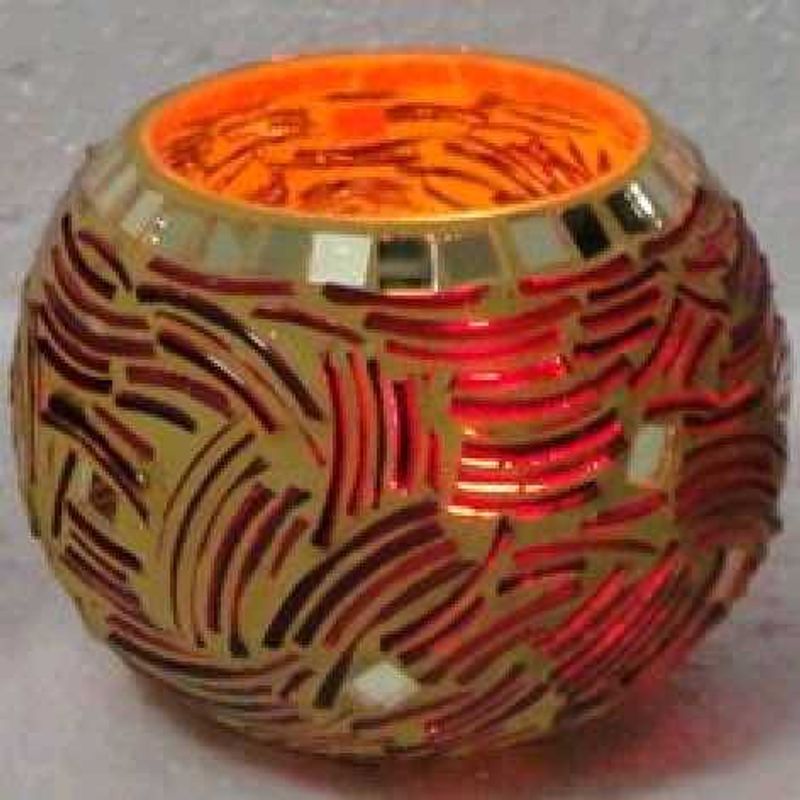 Diwali Gifts - Decorative Mosaic Candle Holder