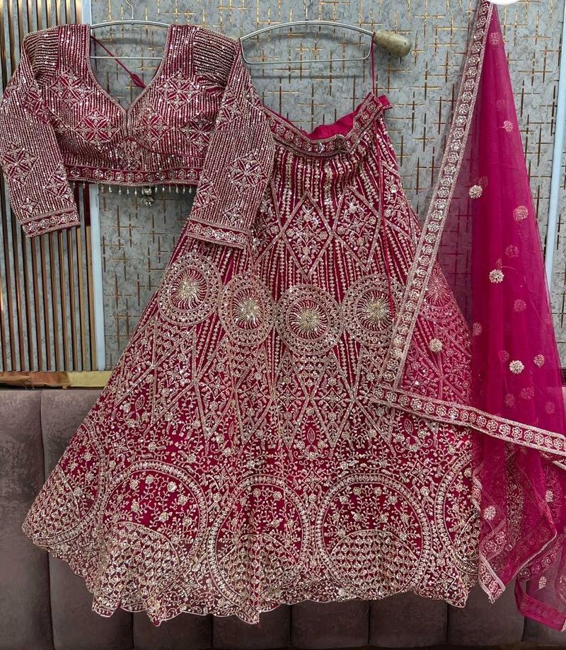 Stunning Embroidered Lehenga Choli Set
